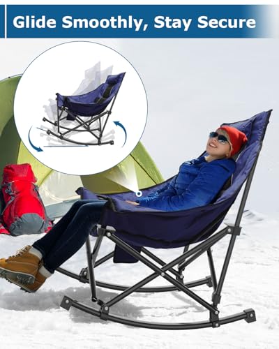 Oversized Heated Camping Chair with 3 Heat Levels F296