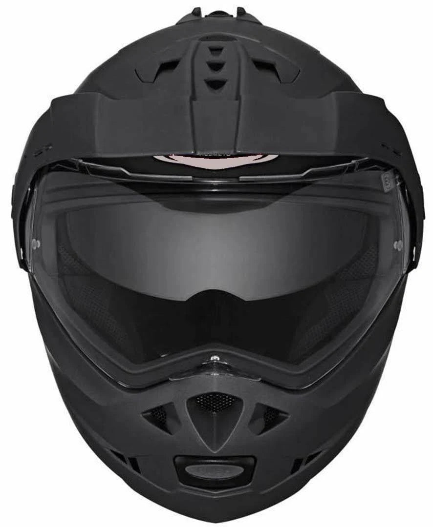 Matt Black Motorcycle Helmet D799066