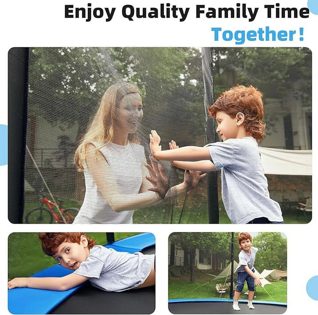 10 ft Trampoline with Safety Enclosure Net U797933