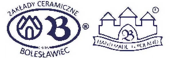 Blue Polish Pottery Pie Plate H859466