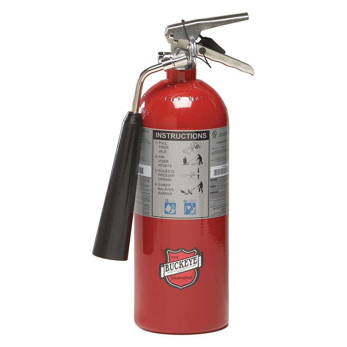 5 lb Carbon Dioxide Fire Extinguisher E745