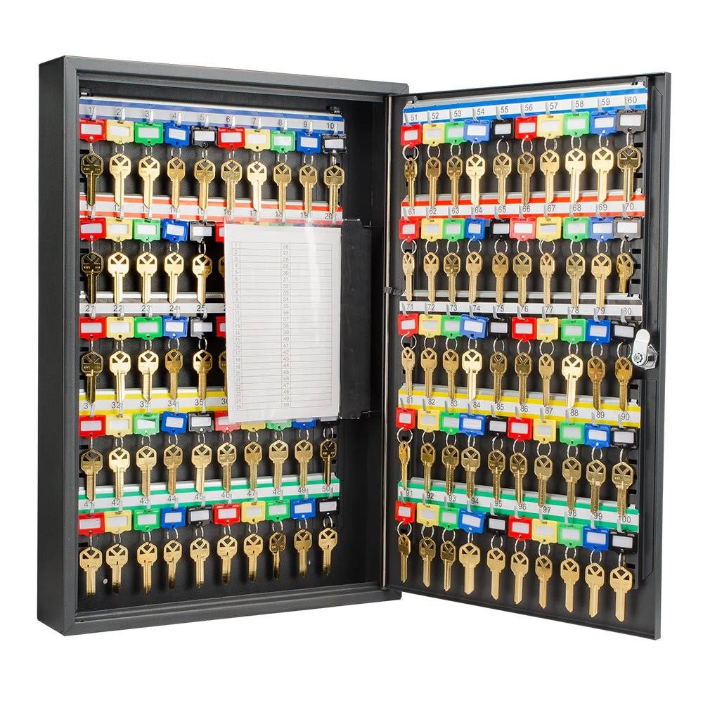 100 Position Key Security Wall Cabinet Lock Box with Lock H6699
