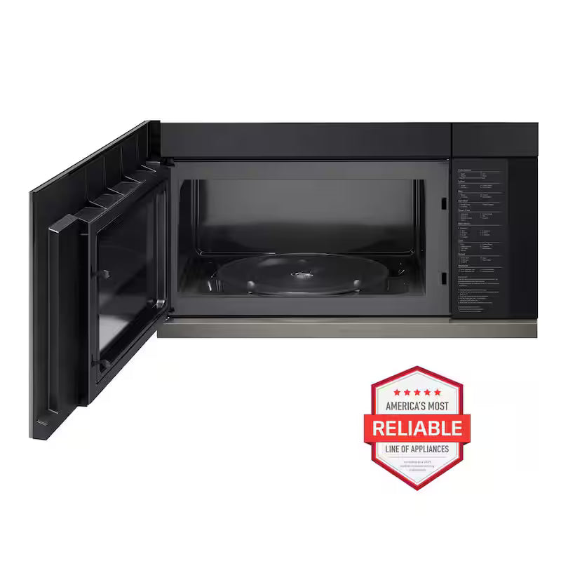Black Stainless Steel Over-the-Range Microwave Oven S85051