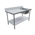 Work Table with Prep Sink E64320