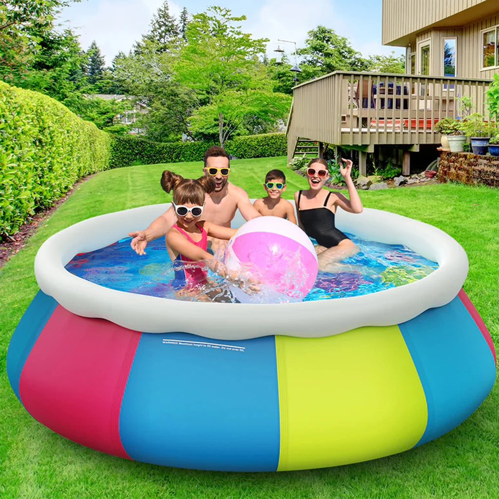 10ft x 30in Inflatable Swimming Pool Y522051