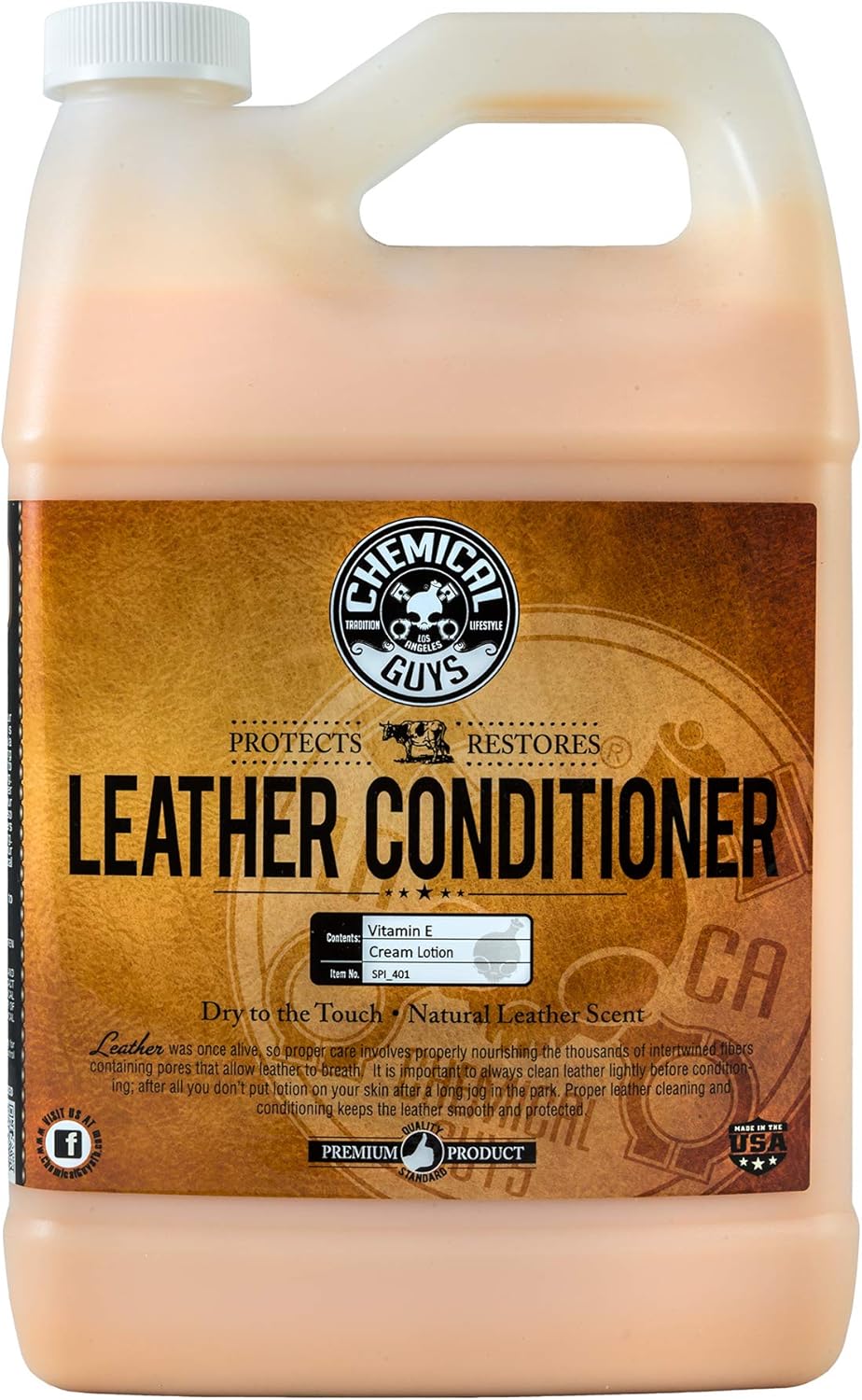 Leather Conditioner 1 Gal Pack of 2 Q2452