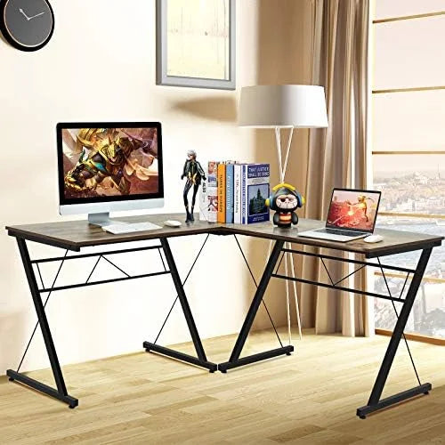 L-Shaped Corner Computer Desk J10093