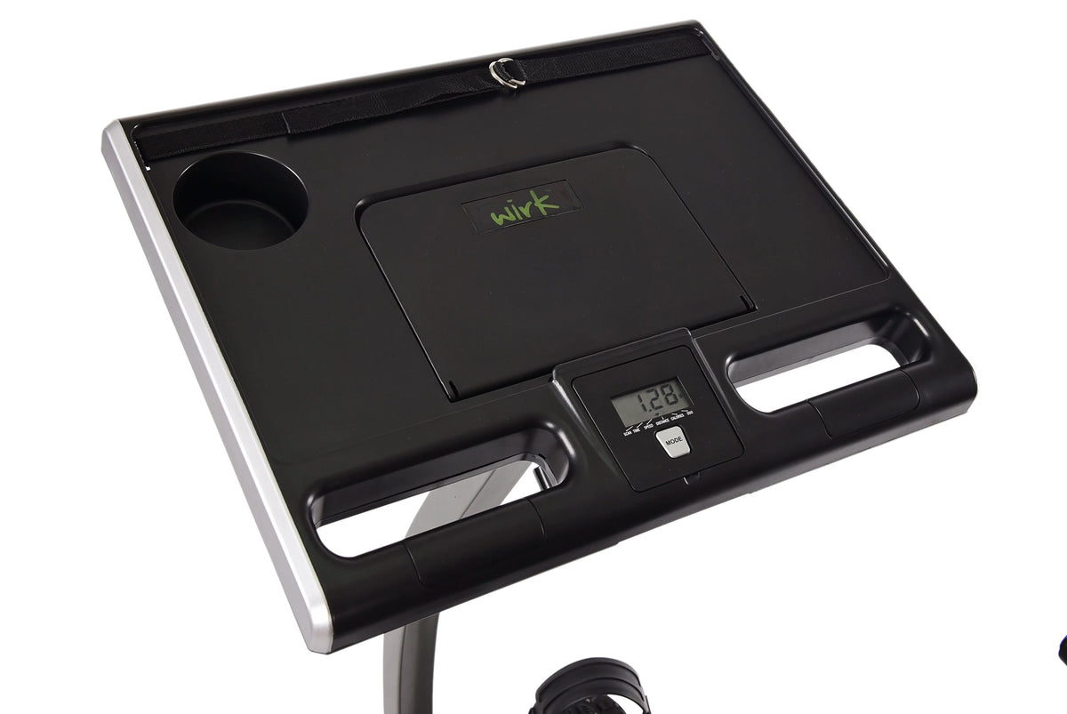 Upright Exercise Bike Workstation and Standing Desk U16101