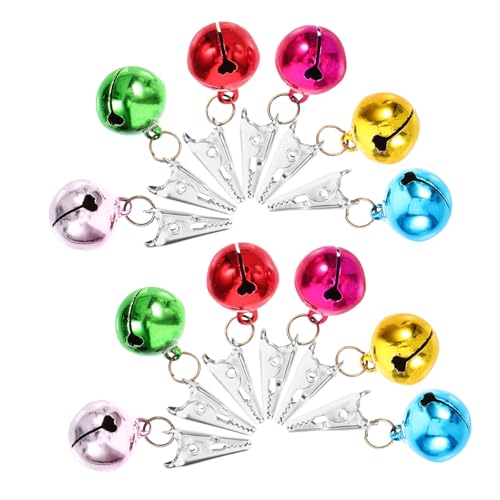 Beard Decoration Set 24pcs Christmas Ball Clips X49279