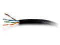 1000ft Cat6 UTP Plenum Black Ethernet Network Cable T716790