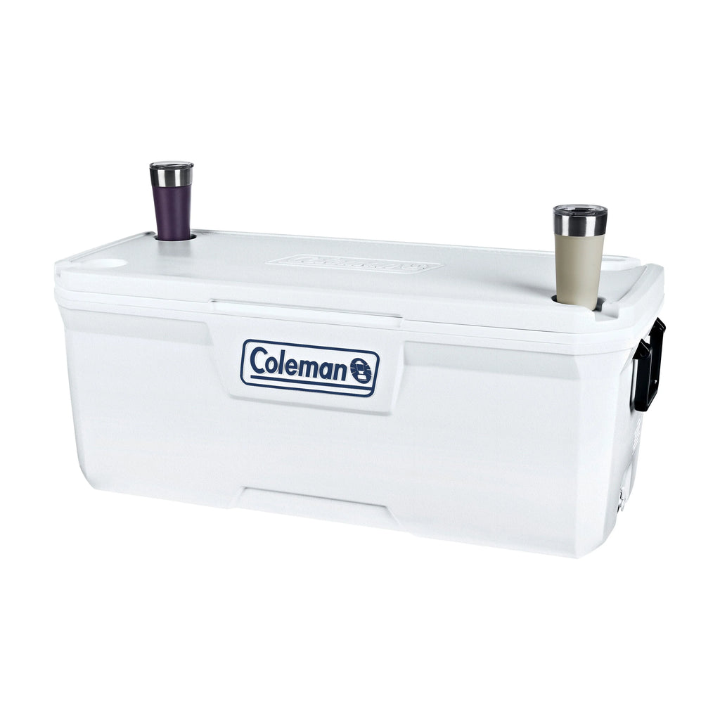 White Hard Sided Ice Chest Cooler A1050
