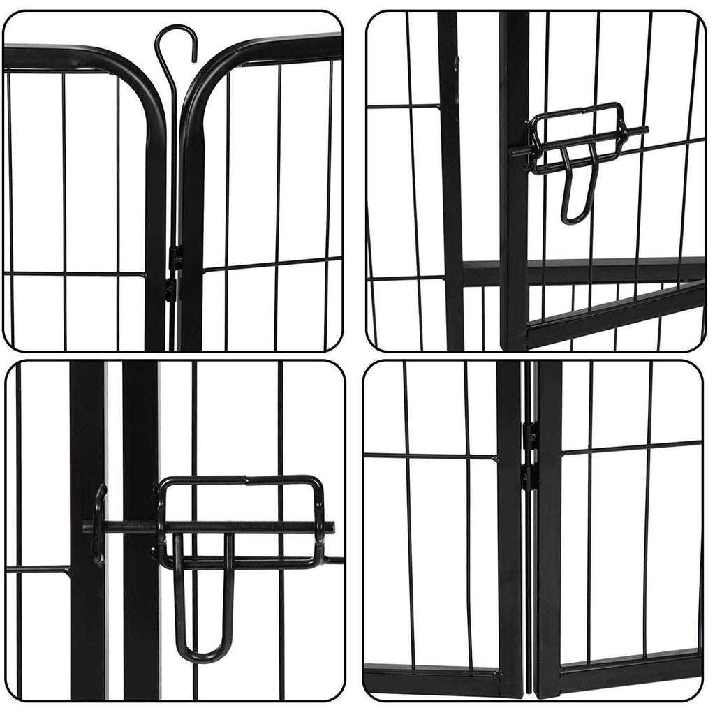 Foldable Metal Exercise Pen & Pet Playpen N90647