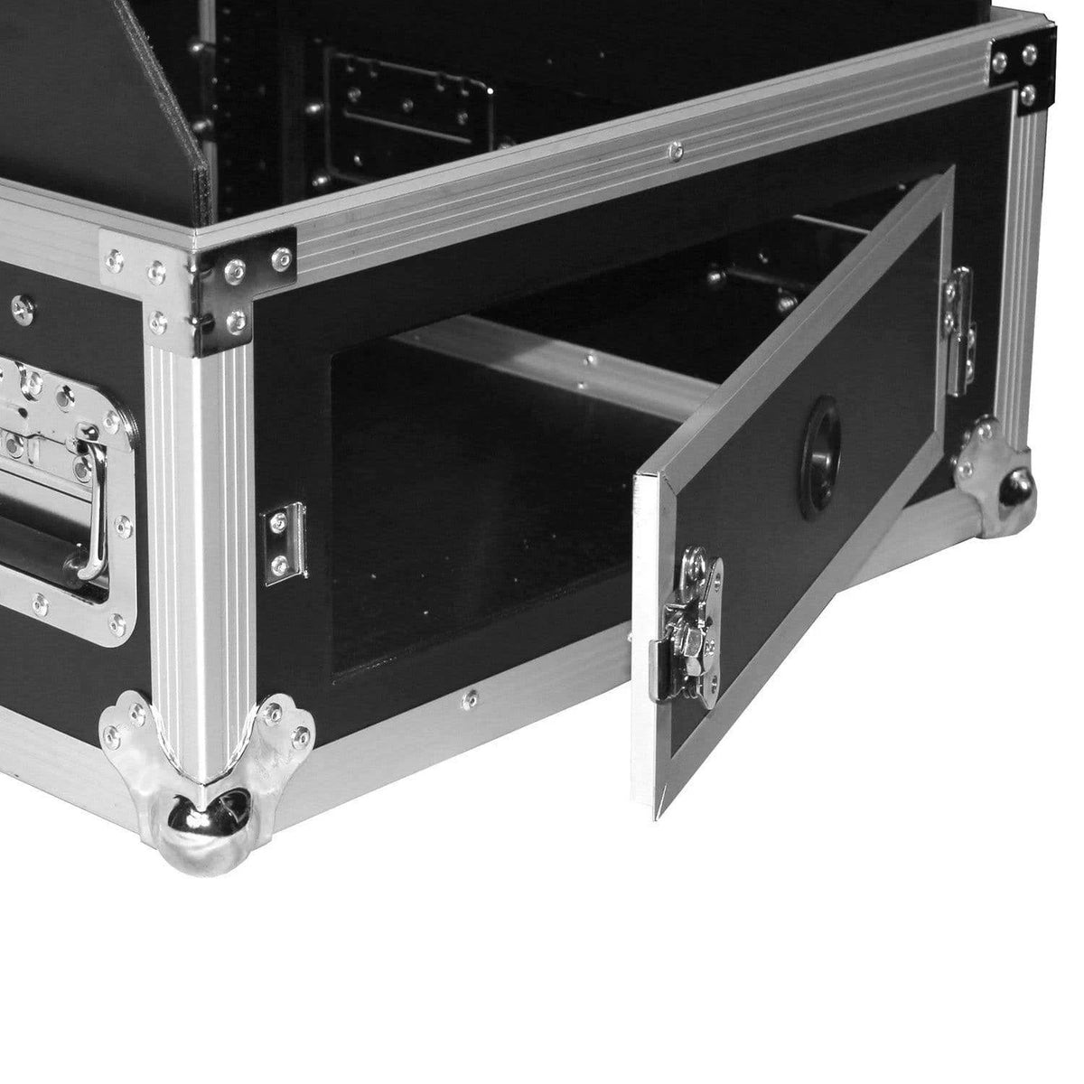 6U Rack x 10U Top Mixer DJ Combo Flight Case I597