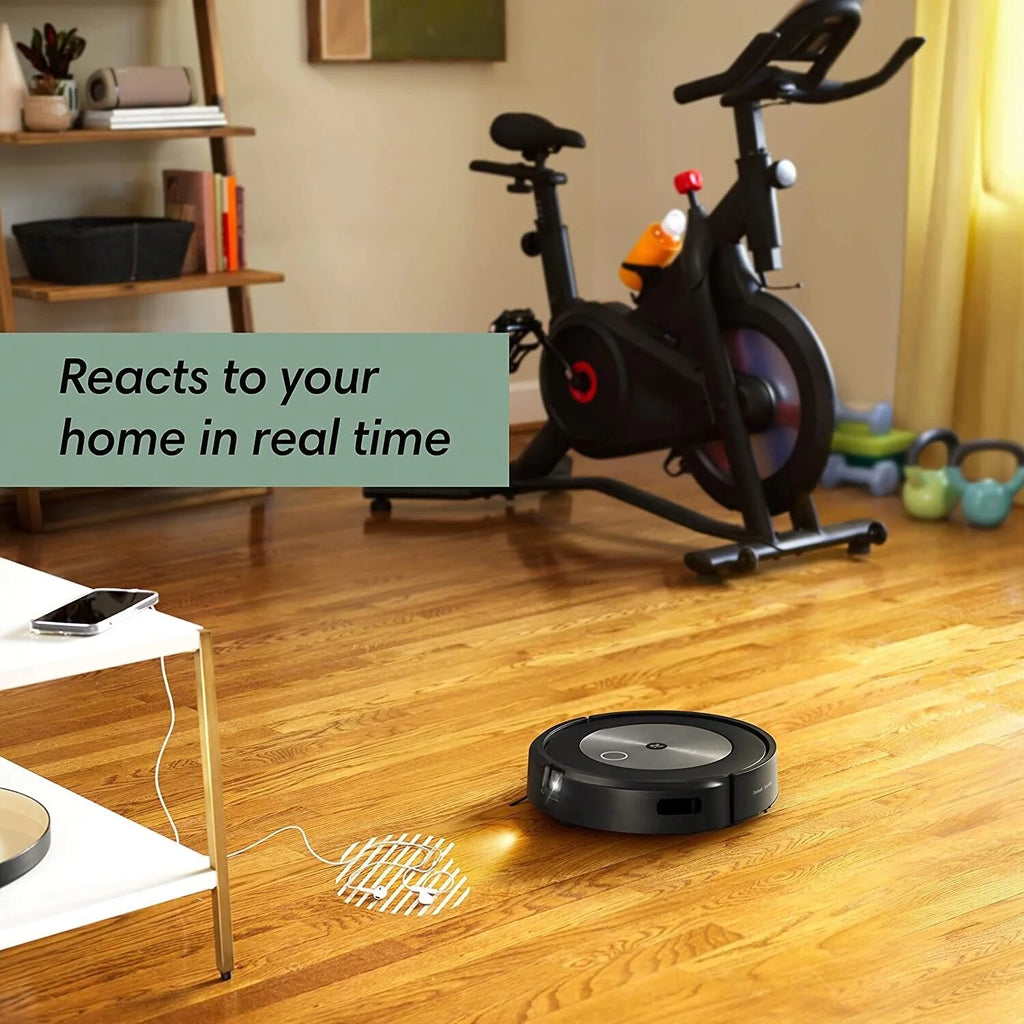 Restored iRobot Roomba j7+ Self-Emptying Vacuum Cleaning Robot - Manufacturers Certified !- (Refurbished) U13294