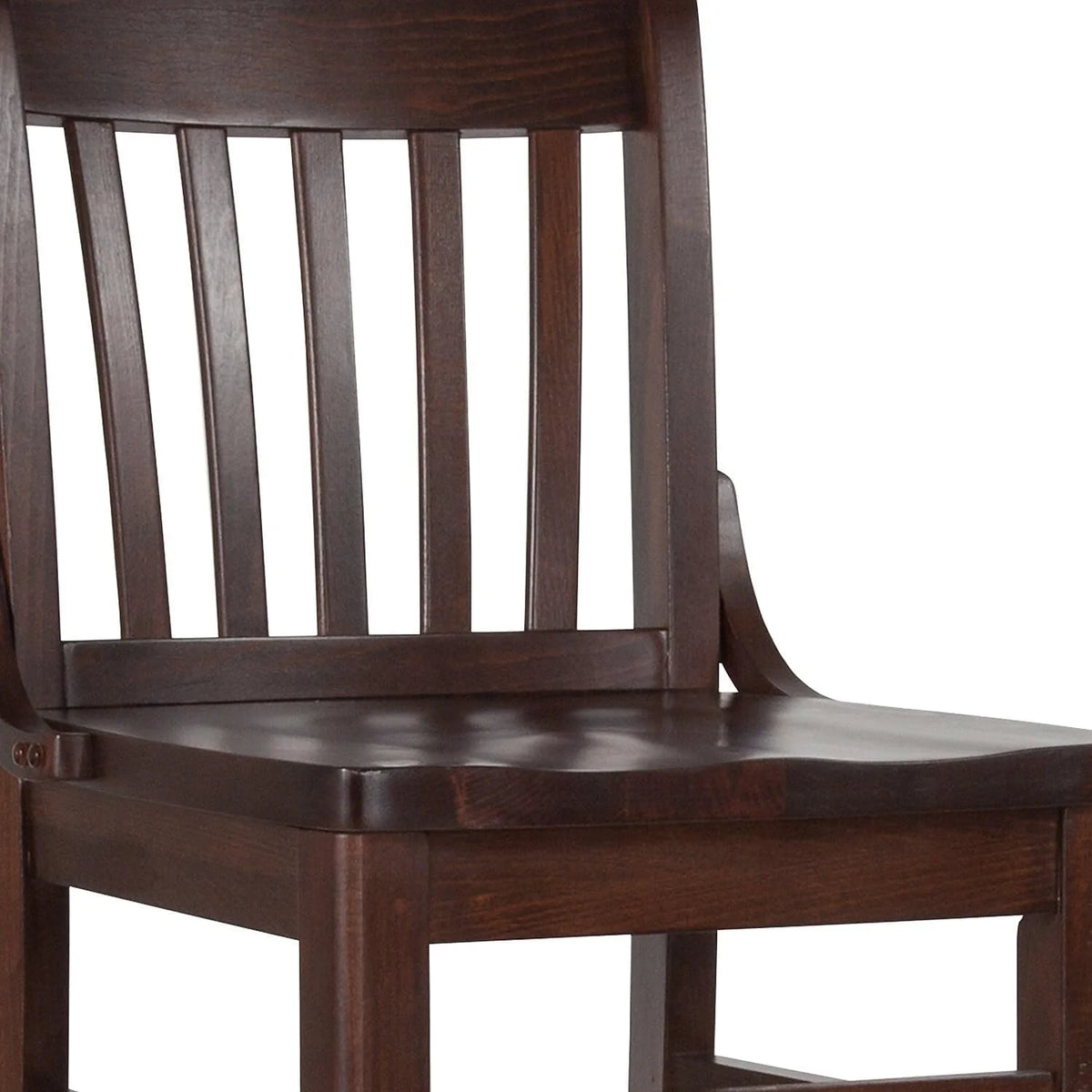 Walnut Wood Barstool U2919