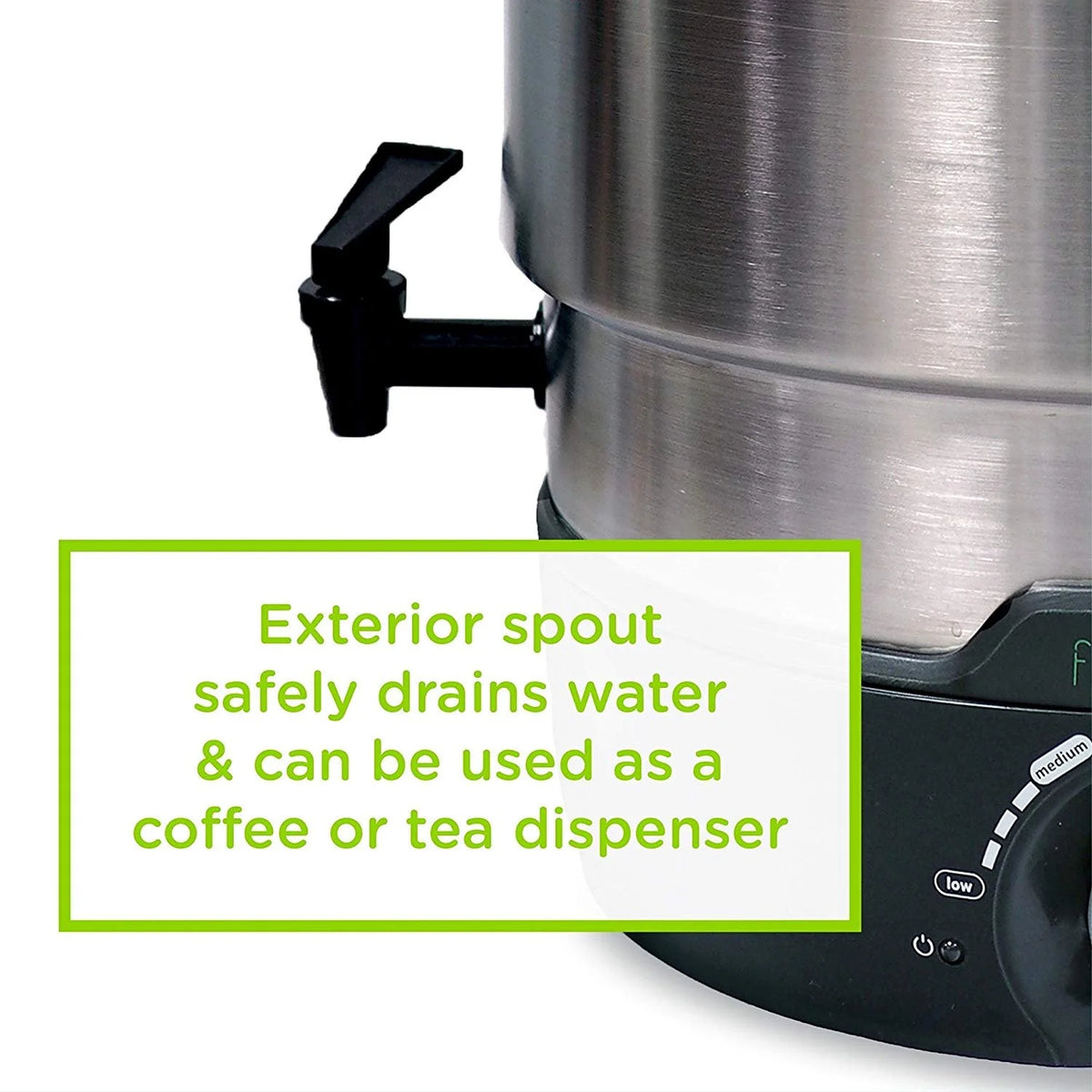 Electric Water Bath Canner and Multi-Cooker L395838