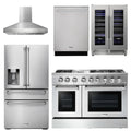 48 Dual Fuel Range, Range Hood, Refrigerator, Dishwasher, Wine Cooler C80330