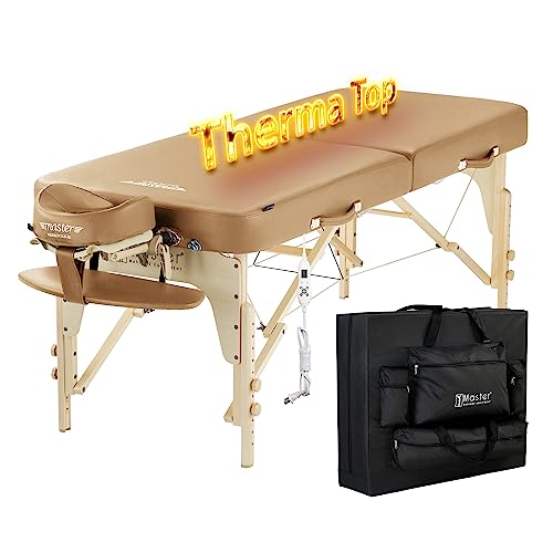 30" Portable Massage Table with Heated Top V4727
