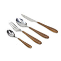 Wood Cutlery Set 24 pcs S632803