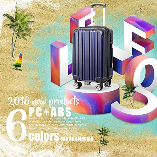 Expandable PC+ABS Spinner Luggage 20in 24in 28in O24234