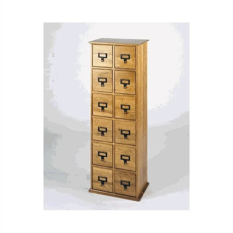 12 Drawer CD Media Storage Cabinet O63341