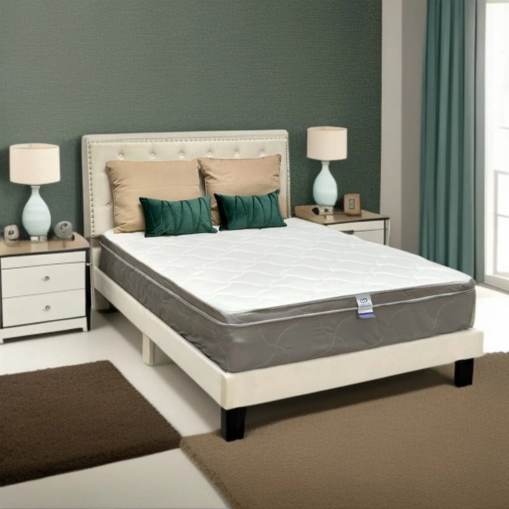 8 Inch Comfort Foam & Spring Hybrid Queen Mattress I30760