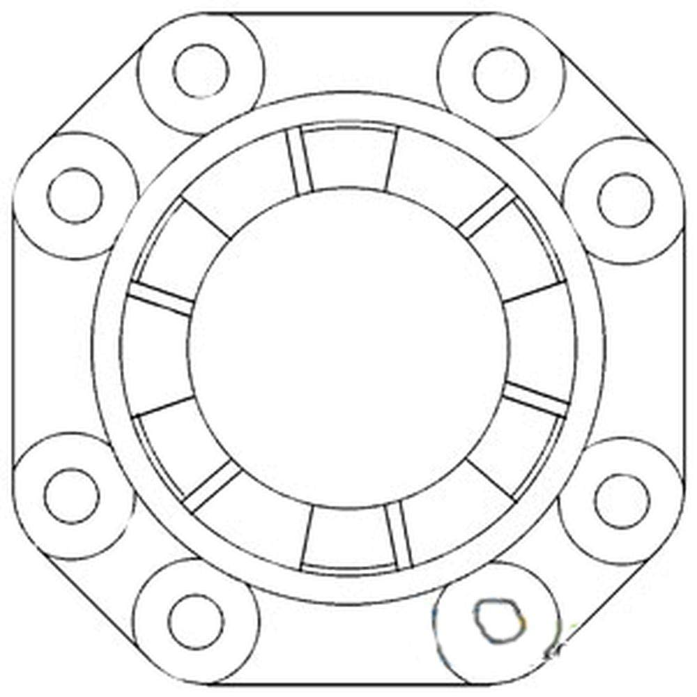 New Tractor Differential Coupling Cap P489581