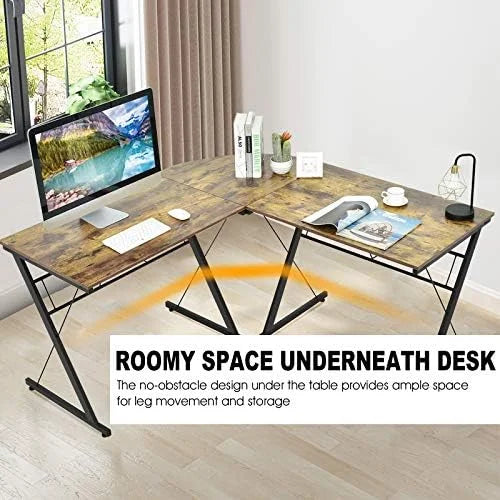 L-Shaped Corner Computer Desk J10093