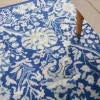 Floral Bohemian Navy Multicolor 5' x 7' Area Rug O416