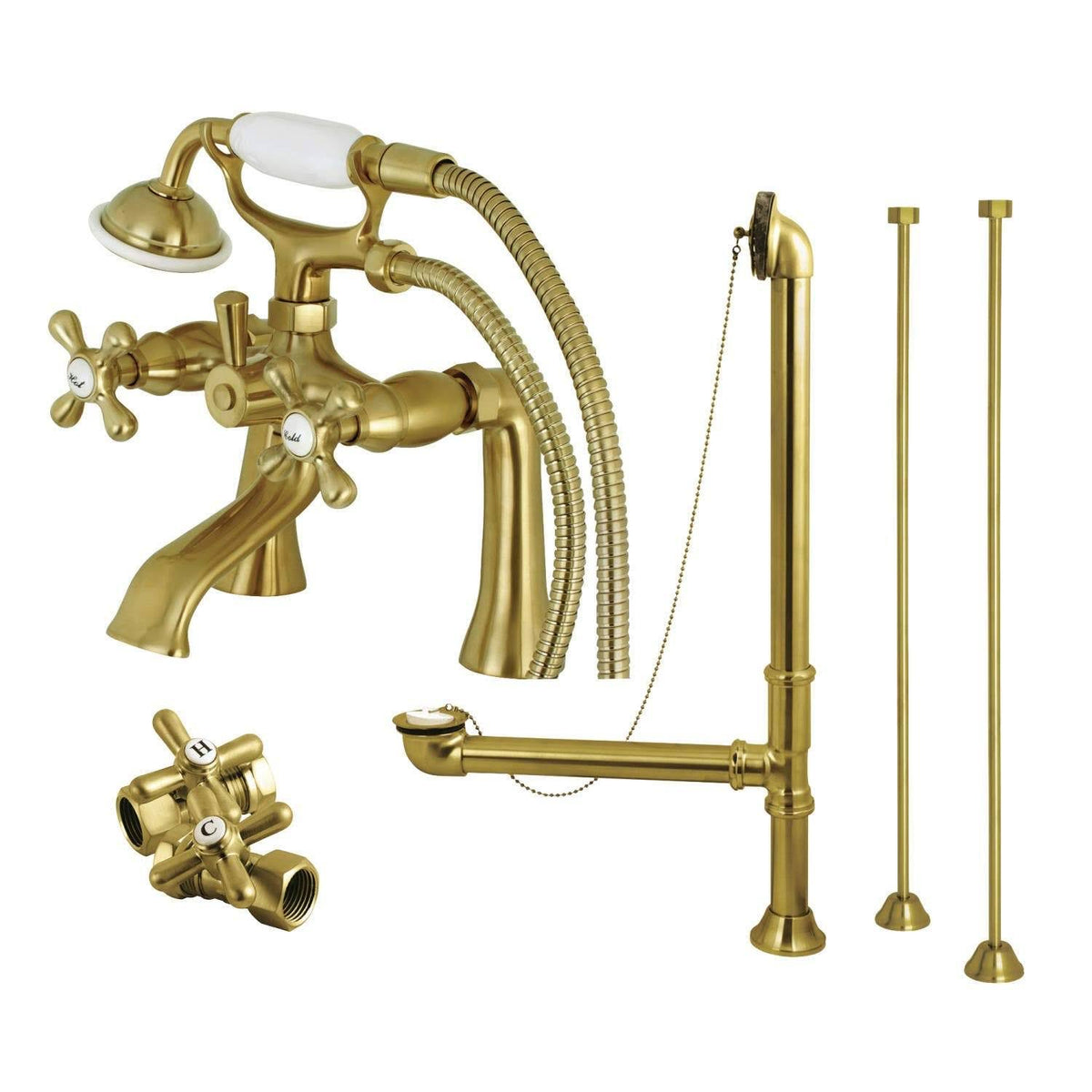 Oil Rubbed Bronze Clawfoot Tub Faucet I7707