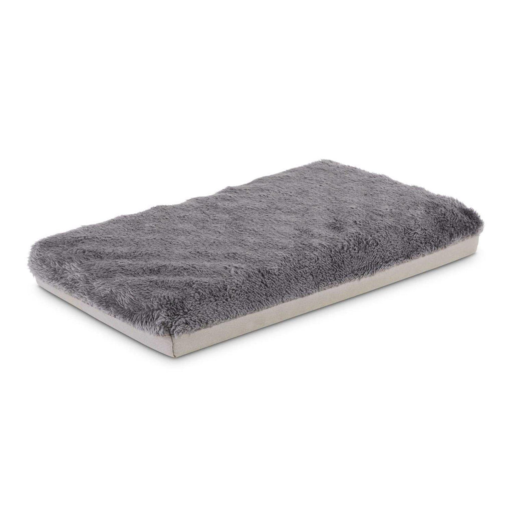 Dark Grey Foam Dog Crate Mat and Pet Bed O72789
