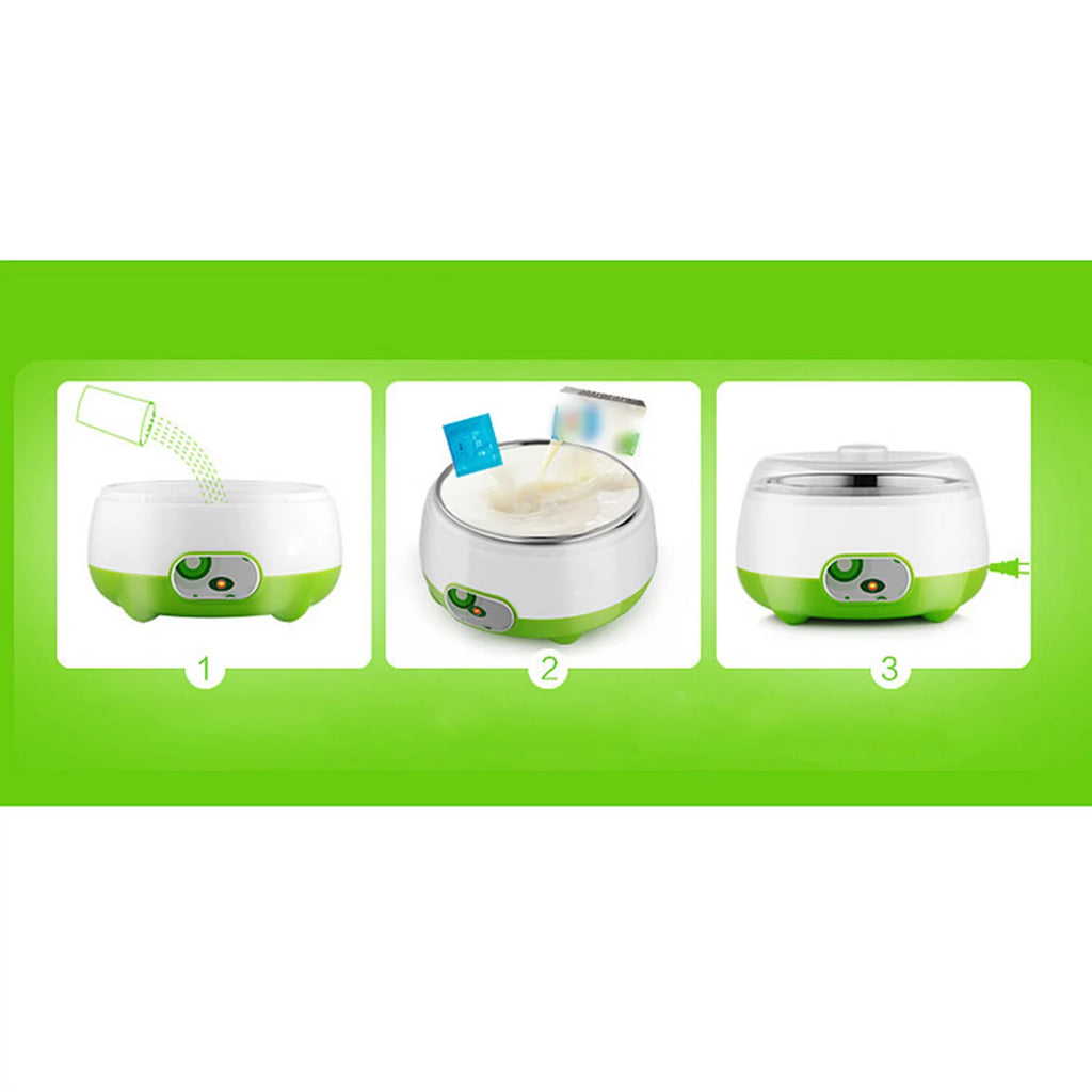 Automatic Yoghurt Maker 1L Stainless Steel V56358