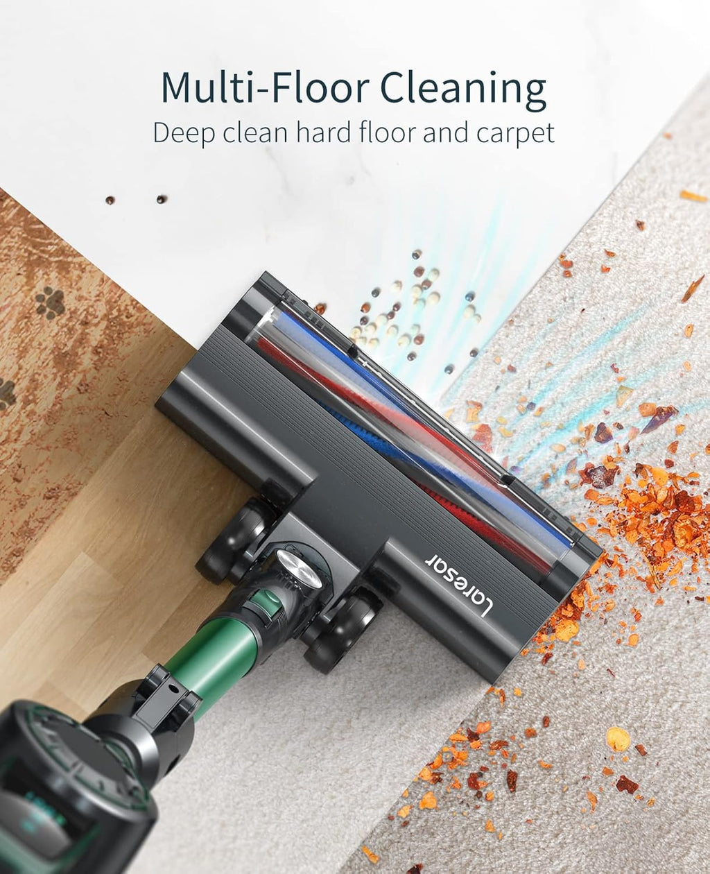 Cordless Stick Vacuum Cleaner with LED Display P6472