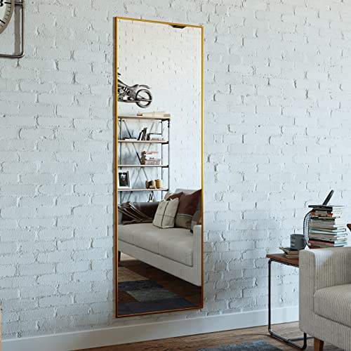 LED Full Length Mirror 71x32 inch Oversized White J125