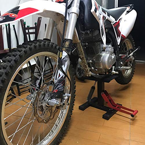 Motorcycle Dirt Bike Adjustable Hydraulic Lift Stand E5273
