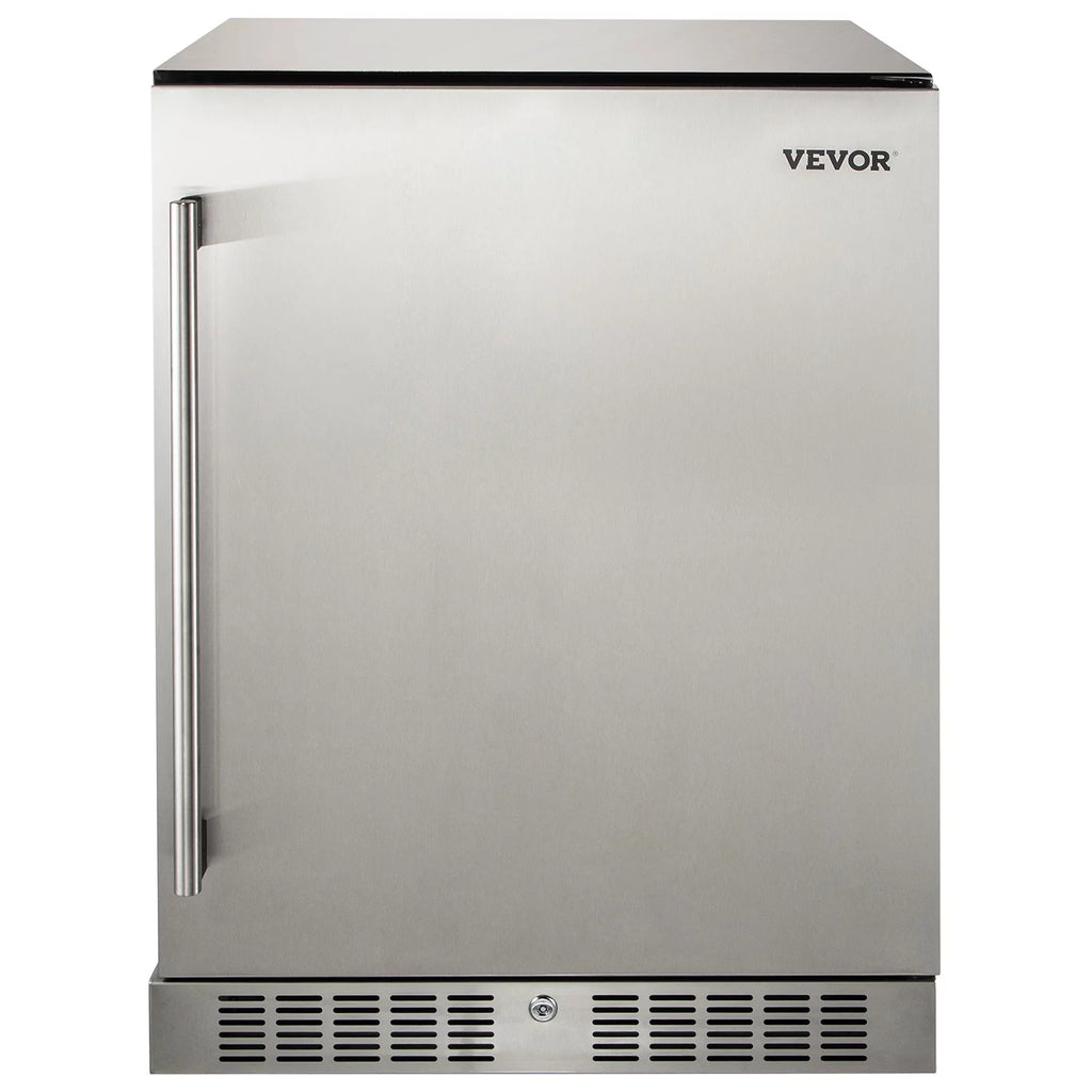 24" Stainless Steel Beverage Cooler 5.5 cu.ft. 142 Can Reversible Door Refrigerator H920888