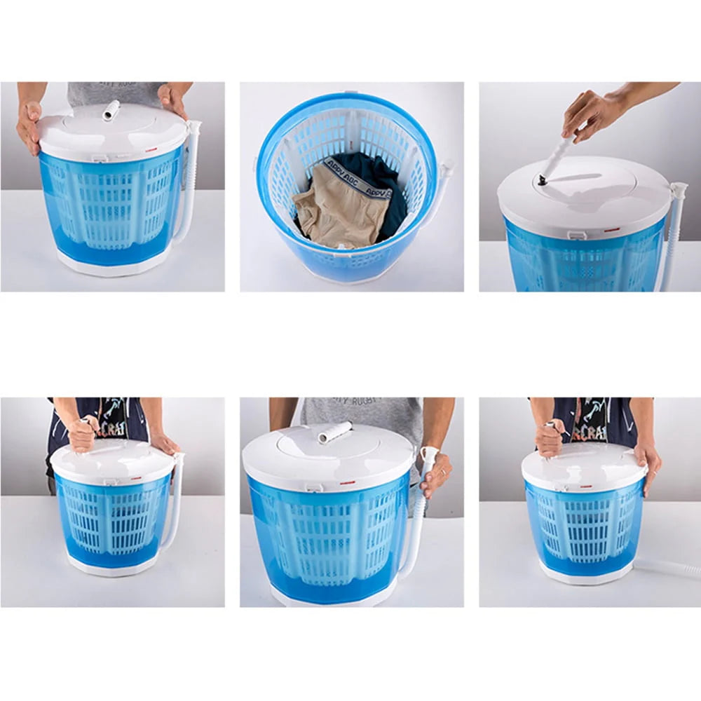 2 in 1 Portable Manual Washing Machine and Spin Dryer Z437