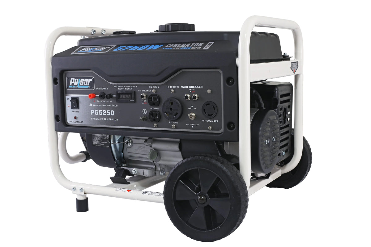 5,250 Peak Watt Gas-Powered Portable Generator H26577