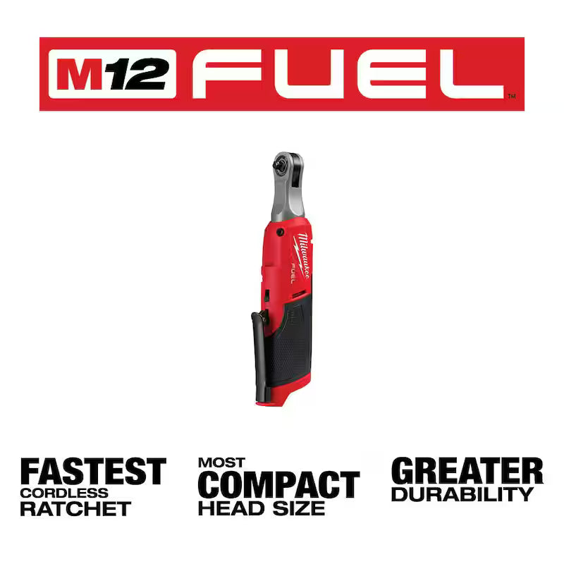 12V Li-Ion Brushless Cordless High Speed 3/8 in. Ratchet and 1/4 in. Ratchet Combo Kit H540030