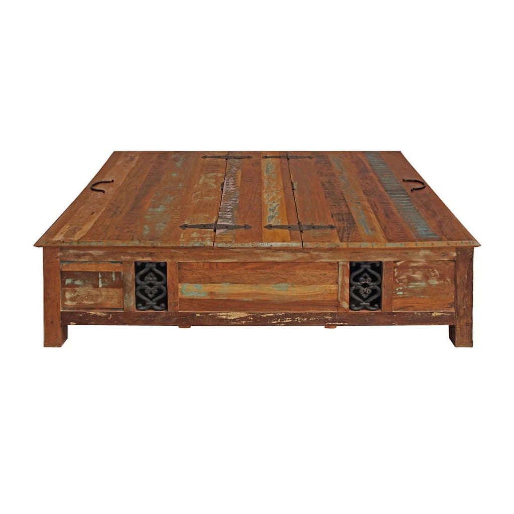 60" Reclaimed Solid Wood Cocktail Table M7294