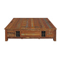 60" Reclaimed Solid Wood Cocktail Table M7294