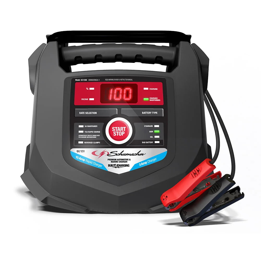 15A 6V/12V Automatic Battery Charger/Maintainer B1430