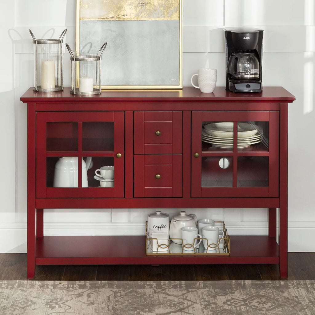 52" Wood Console Table TV Stand S389