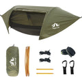Camping Hammock Tent with Mosquito Net and Rain Fly K535