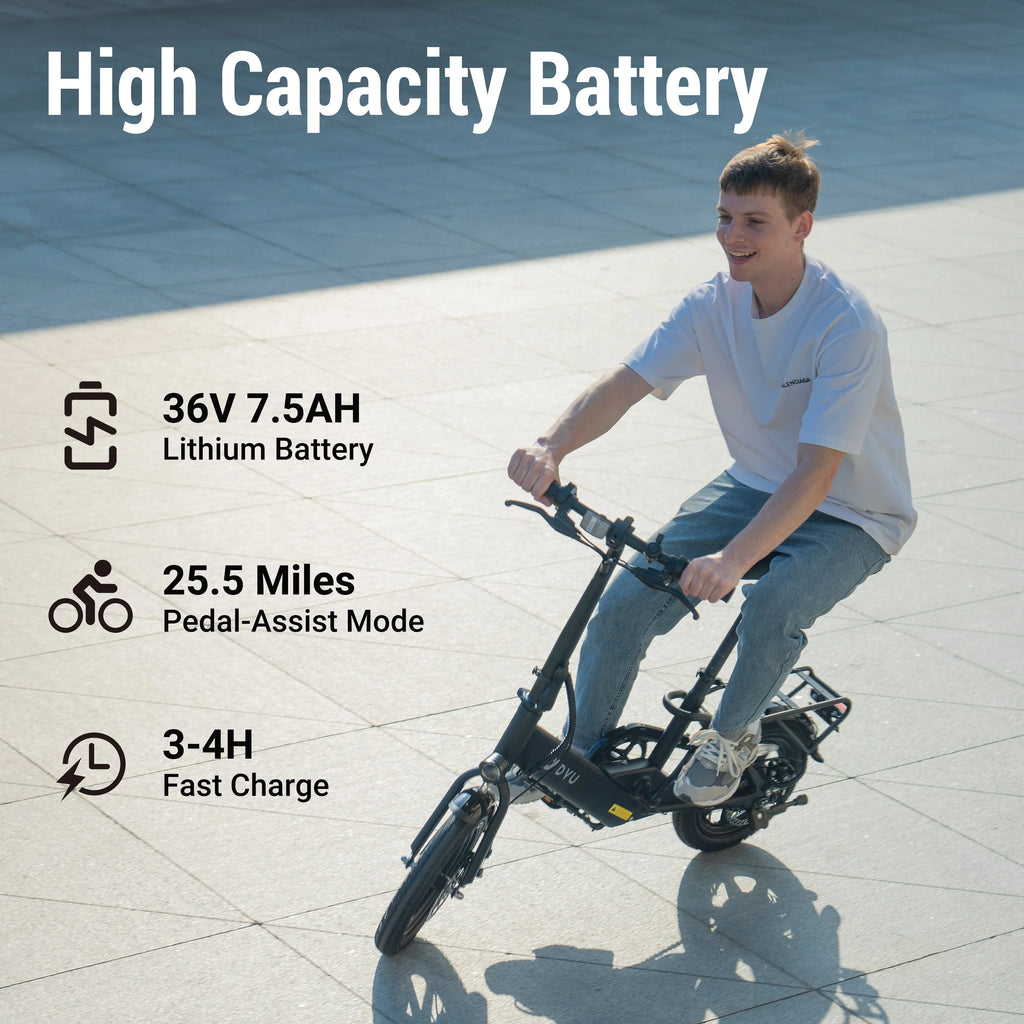 14 Folding Electric Bike 350W 36V 7.5AH M77765