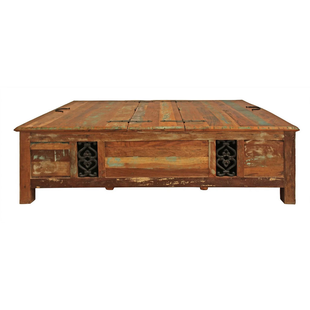 60" Reclaimed Solid Wood Cocktail Table M7294