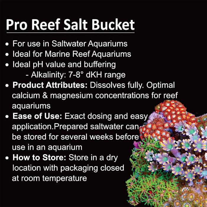 Pro-Reef Bucket Salt V1322