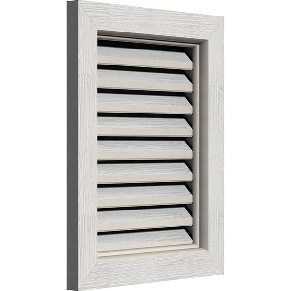 Primed Functional Rough Saw Vertical Gable Vent V107152