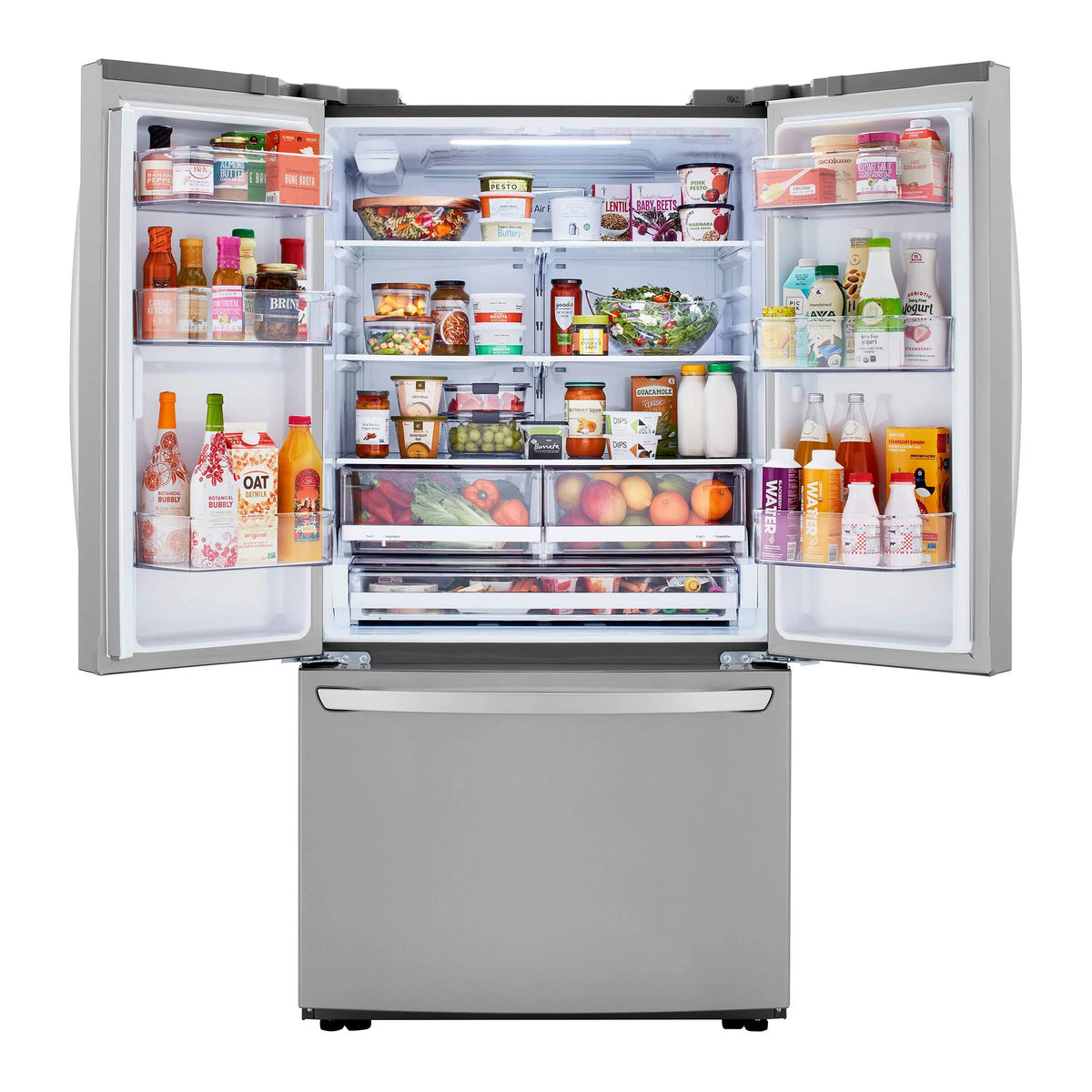 36 in. 29 cu. ft. Stainless Steel French Door Refrigerator W89835