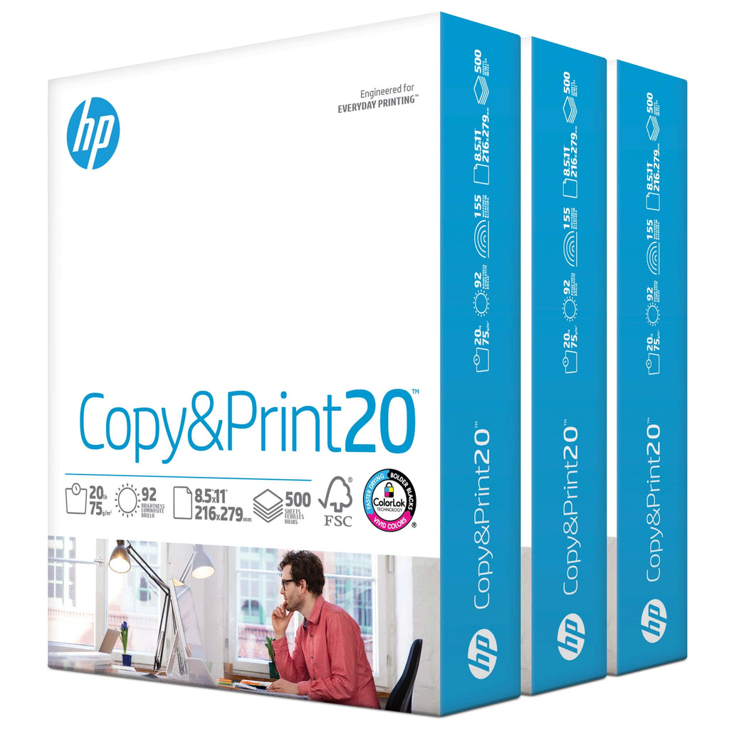 20lb 8.5 x 11 500 Sheets Copy Paper R4040